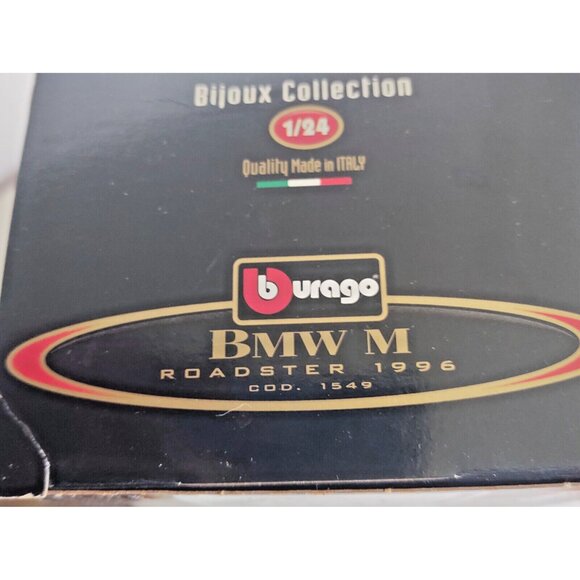 Bburago DIE-CAST METAL 1/24 BMW M 1996  Original Box  Italy - Picture 6 of 12